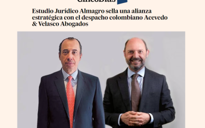 Estudio Jurídico Almagro continúa su desarrollo internacional con una alianza estratégica con el despacho colombiano Acevedo & Velasco Abogados